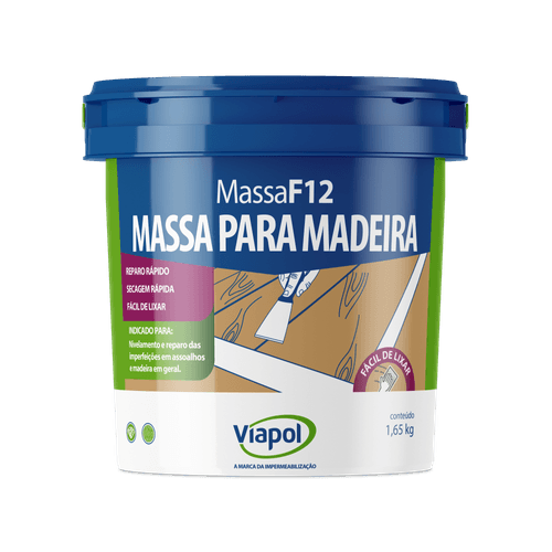 MASSA MADEIRA IPE 1,65KG F12 FUSECOLOR LT